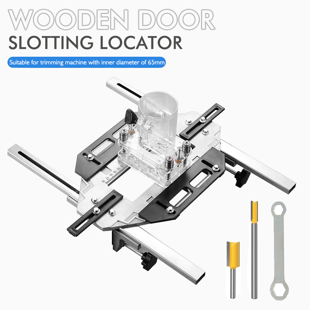 Woodworking Project Plans - Szablon zawiasu drzwiowego Przyrząd do prowadzenia