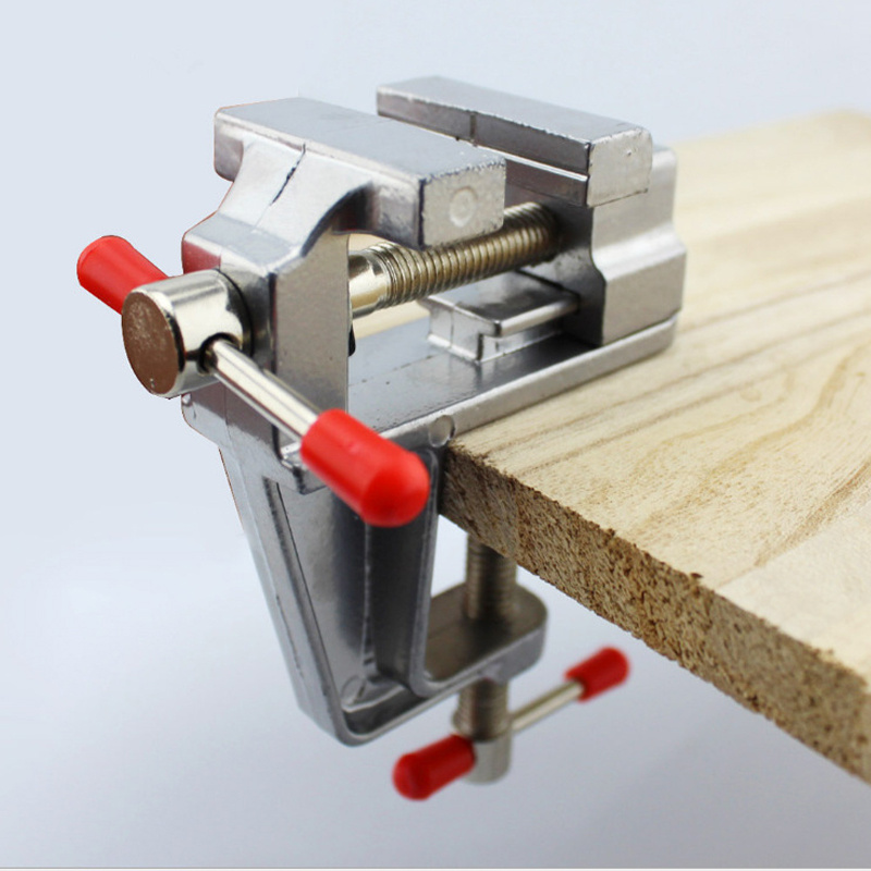 Woodworking Bench Vise - Mini imadło warsztatowe z szczękami aluminiowymi