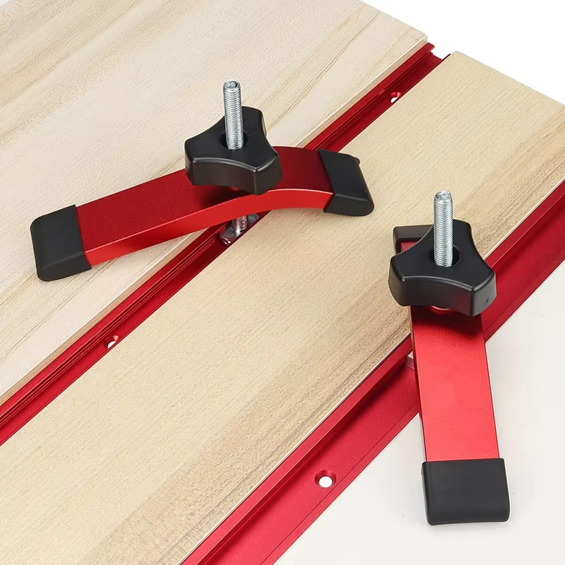 Woodworking Basics - 1/2 szt. Szybkozaciskowy zacisk dociskowy, aluminiowa
