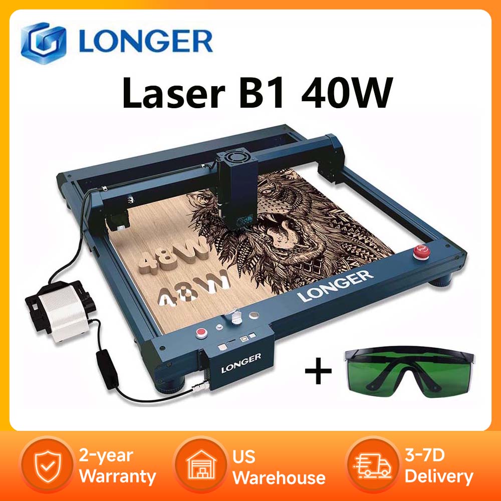 Woodworking Apps - Laserowa grawerka LONGER B1 40W, prędkość