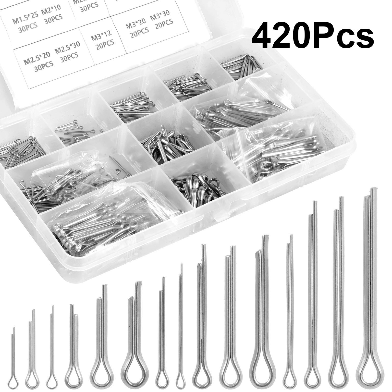 420Pcs Zestaw sworzni dociskow – Woodworking Shops recenzja i cena