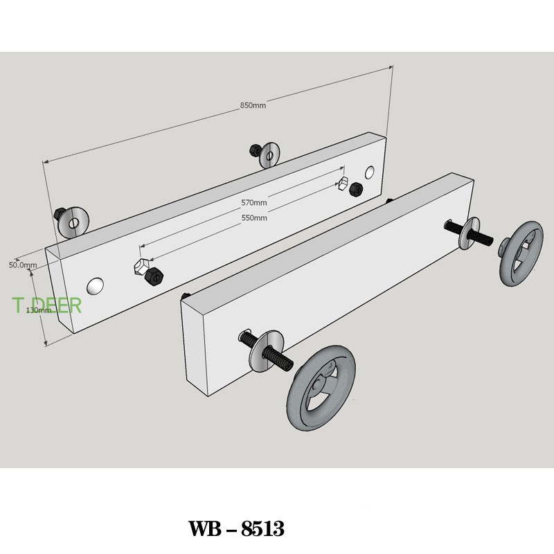 Kompletne imadło Moxon, T.DEER – Woodworking Bench Vise recenzja i cena