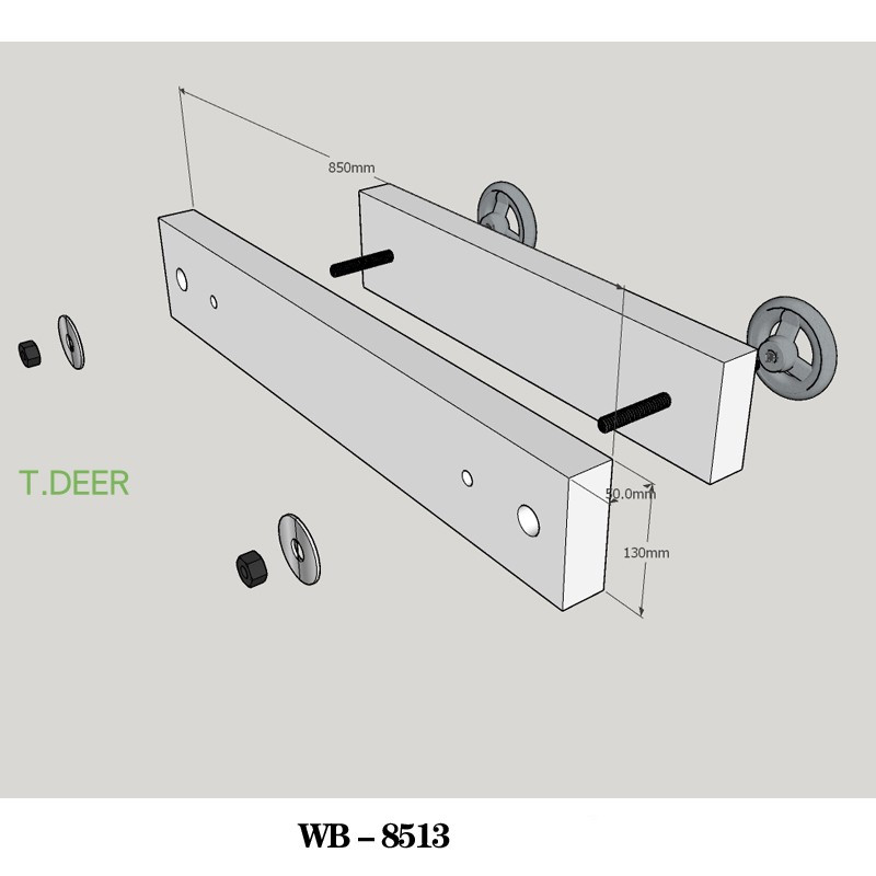 Kompletne imadło Moxon, T.DEER – Woodworking Bench Vise recenzja i cena