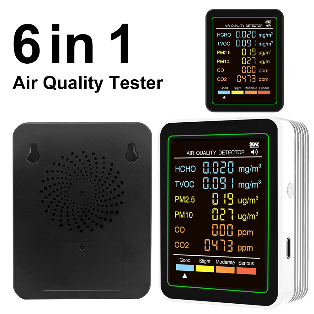 Tester jakości powietrza 6w1 P – Woodworking Apps recenzja i cena