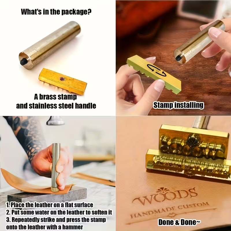M8 Personalizowany pieczątka d – Woodworking Logo Design recenzja i cena